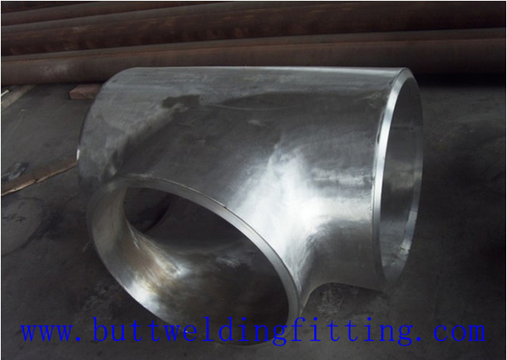 WP304 / 316 Butt Weld Reducing Tee Seamless Or Weld ASME B16.9