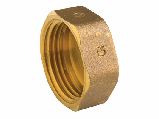 Stainless Steel SS304  Pipe Fittings Sanitary Cast Threaded Hex Cap
