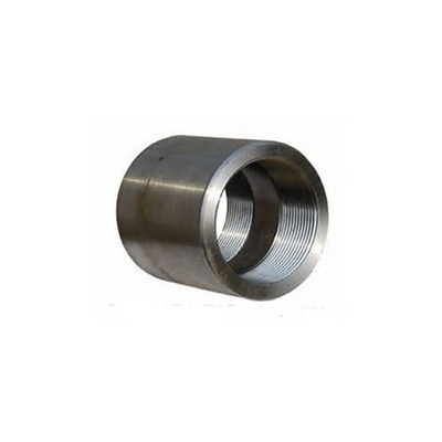 dn15 din 2986 Forged Pipe Fittings , stainless steel npt threaded half coupling asme16.9