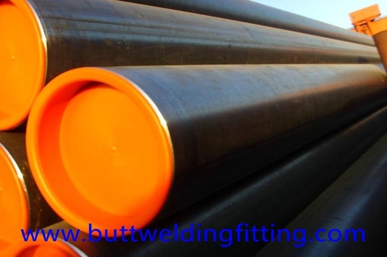 Black ASTM A335 Gr. P5 Seamless Alloy Steel Pipe 10'' STD 6M PE