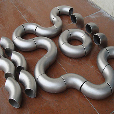Nickel Alloy Steel ASTM B366 WPNC Butt Welding Short Radius Elbow DN15 - DN1200