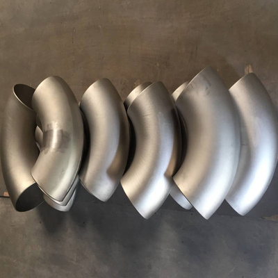 Nickel Alloy Steel ASTM B366 WPNC Butt Welding Short Radius Elbow DN15 - DN1200