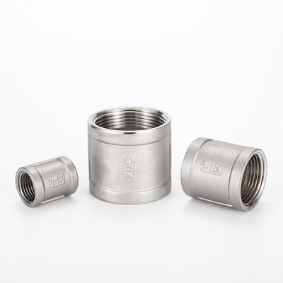 Forged Steel Pipe Fitting Female Threaded Coupling Duplex Stainless Steel 2205