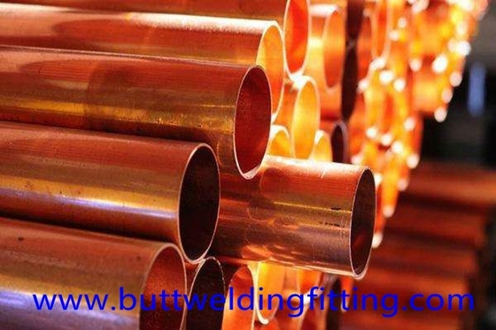 Brass Pipe / Copper Nickel Tube OD 6 - 8mm For Military Industry