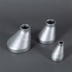 Pressure Cast Stainless Steel Reducer for Seamless Pipeline Connection Integration by OEM - Silver Finish