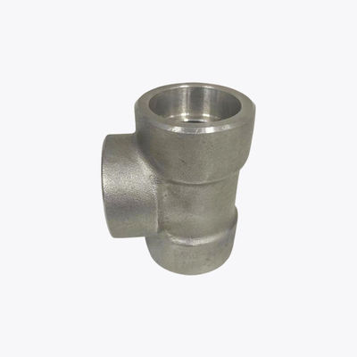 Socket Welding Equal Tee 316/304 Stainless Steel Forged Fittings Tee Pipe Fittings