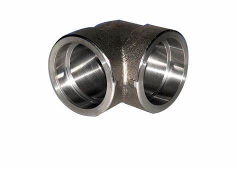 Stainless Steel Ss304/316 Pipe Fittings Forged Fittings ASME B16.9 90D Socket Weld  Elbow
