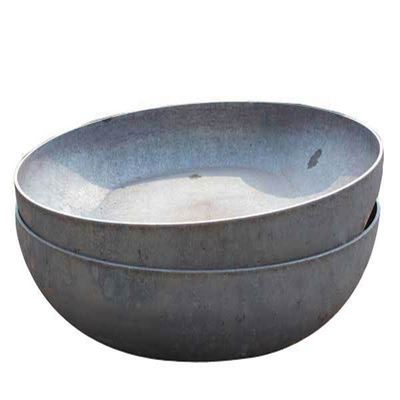 Customized Welded Stainless Steel Round Pipe Caps with Polished Surface and ASME Standard