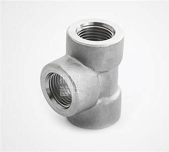 Asme B16.9 Schedule 40 Steel Pipe Fittings Threaded Tee Stainless Steel Equal Tee 304/316