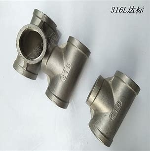 Asme b16.9 Sch30 Steel Forged Pipe Fittings Threaded Tee Stainless Steel Equal Tee 304