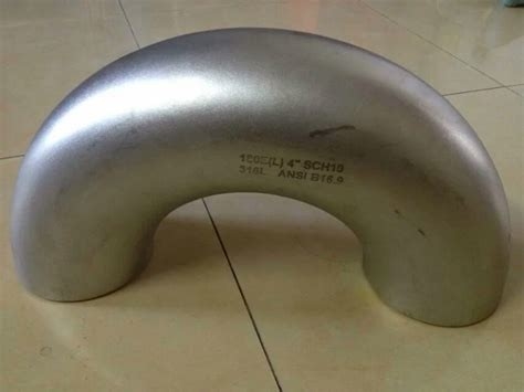 Stainless Steel Ss304/316 Elbow 180° LR Elbow Class 3000 Butt Weld Elbow Pipe Fittings