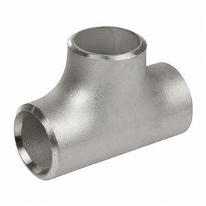 Water Treatment Desalination Butt Weld Fittings Corrosion Resistant Tee