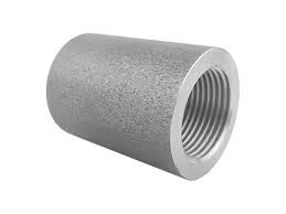 Round Threaded Studding Connector Coupling SS304 Stainless Steel All Thread Tube Sleeve