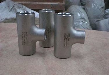 Seamless Stainless Steel Butt Weld Fittings Pipe Three Way Tee Reducing Tee