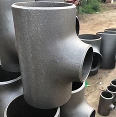 SCH 40 Equal Reducer Tee Pipe Fitting ASME B16.9 Galvanized Tee