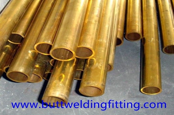 CuNi90/10 Copper Nickel Tube / Straight Copper pipe CuNi 90/10 6 - 12m Length