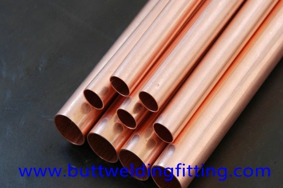 C70600 Copper Nickel Tube Round WT 0.2mm ~ 120mm OD 2mm ~ 910mm