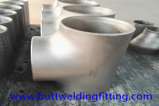 Nickel Alloy ASTM B163 NO8020 Equal Tee Butt Weld Pipe Fittings