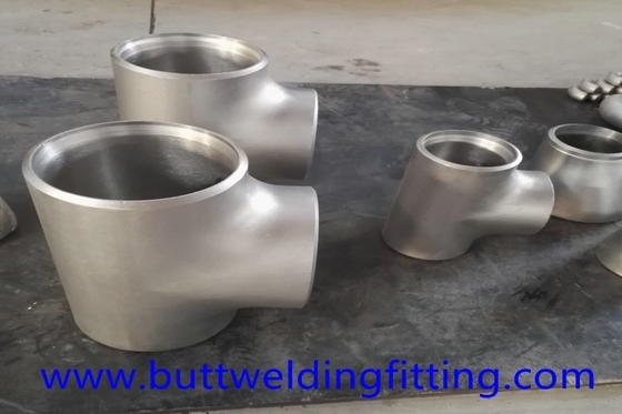 Nickel Alloy ASTM B163 NO8020 Equal Tee Butt Weld Pipe Fittings