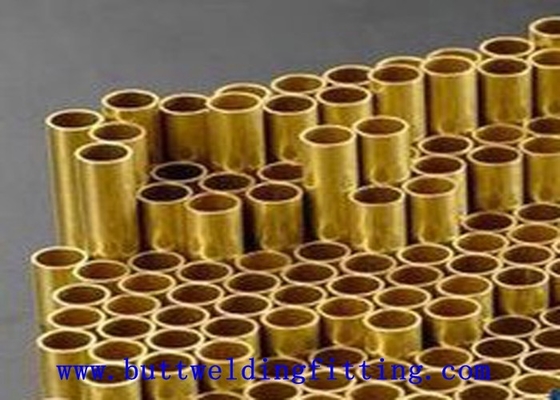 CuNi 90/10 C70600 Seamless Copper Nickel Tube 1.1mm 1.15mm 1.2mm 1.25mm Thickness