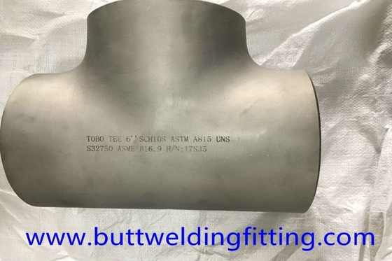 Pipe Fittings Copper Nickel 90/10 Reducer Tee ASME B16.9 1'' SCH40