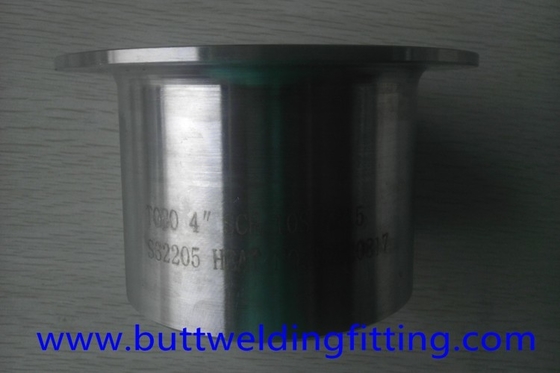 Butt Weld Fittings 4'' SCH10S Stub End ASTM A815 UNS S32205 ANSI B16.9