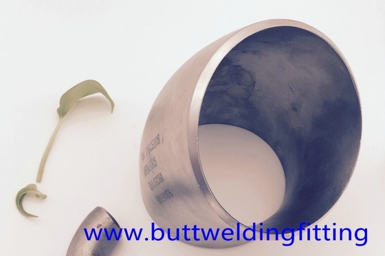 Copper Nickel 90 / 10 Butt Weld Fittings , 4'' SCH10S ANSI B16.9 45 Degree Elbow