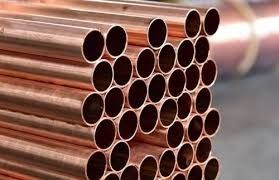 TOBO Seamless round pure copper tube ASTM B280 straight copper brass tube
