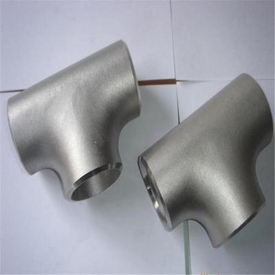 Stainless Steel SS 304/316 Female 1/4"-40" SCH40 But Weld Equal Tee 3 Way Tee Pipe Fittings