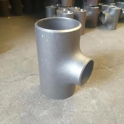 ASME B16.9 Stainless Steel Equal Tee 304/316L Seamless Butt Weld Pipe Fitting 1/2-24 Inch
