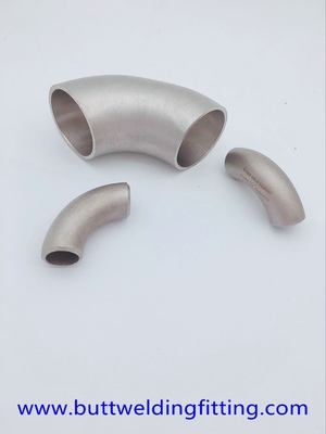 Super Duplex UNS S32760 Seamless Stainless Steel 1 1/2" Sch10S 90D LR Elbow