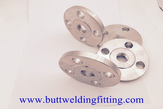 4'' Copper Nickel 90/10 Forged Threaded Steel Flanges Class 150 ASME B16.5