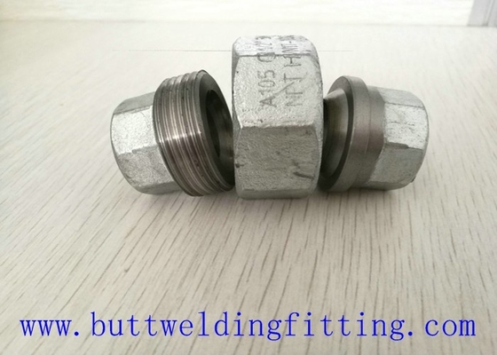 Mss Sp-83 Stainless Steel 304/316 Forged Pipe Fittings Thread Forged Fitting Hexagon Union