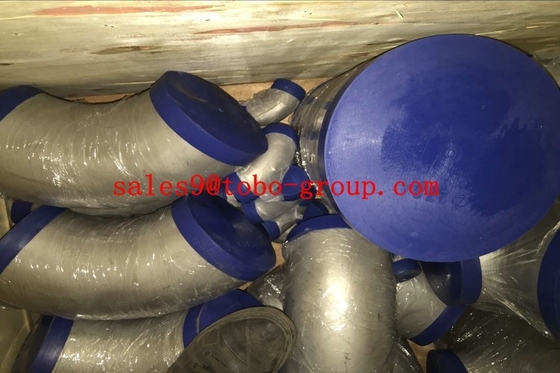 TOBO Super Duplex Stainless Steel 3" LR Seamless 45 Degree Elbow  Pipe ASTM A182 UNS S32760