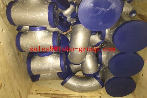 TOBO Super Duplex Stainless Steel 3" LR Seamless 45 Degree Elbow  Pipe ASTM A182 UNS S32760