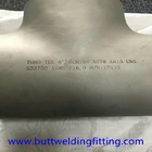6" Sch10S ASTM A815 UNS S32750 Stainless Steel Tee ASME B16.9