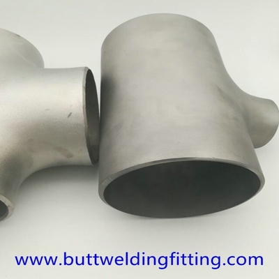 Dn15-3000 Stainless Steel Tee , Astm A234 Gr Wpb Butt Weld Reducing Tee