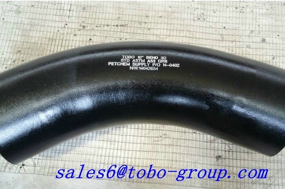 WP12 Alloy Steel Butt Weld 3D Bend 20 IN STD ASTM A234 Stainless Steel Elbow