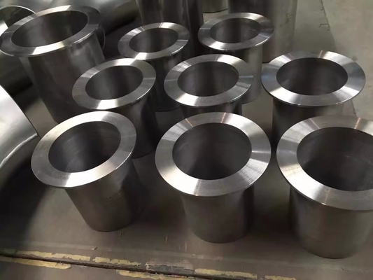 Manufacturers Custom 304 Stainless Steel Stamping Flanged Pipe Forging Stainless Steel Flanged Stub