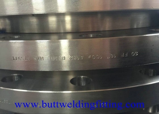 SO FF 20'' A182 F316L 150LB Forged Steel Slip On Flange Stainless Steel Flange