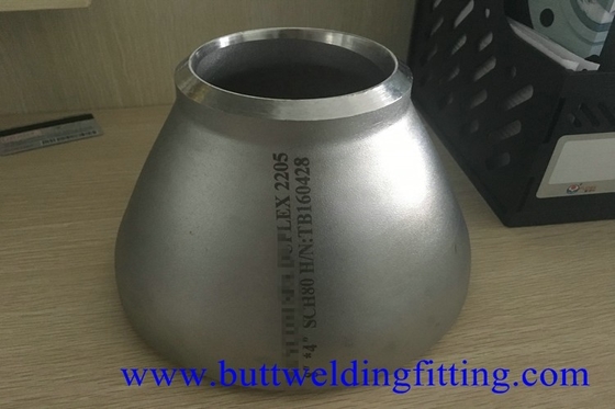 ASTM A403/A403M WPS33228 4'' Butt Weld Fittings  Stainless Steel Concentric