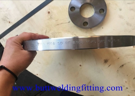 DN 150A 10KG Slip On Flange Forged Steel Pipe Flanges JIS  RF 150#