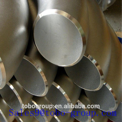 65mm Radius  Stainless Steel Elbow Fitting Seamless 77.5 / 44.9 Degree