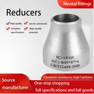 ASTM A403 WP316/316L Stainless Steel Eccentric Reducer Butt Weld 1/2 Inch to 24 Inch SCH40S SCH80S