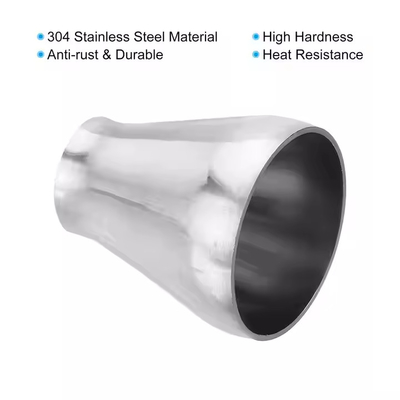 ASME B16.9 ASTM A234-WPB Strength and Durability Versatile  Stainless Steel Reducer