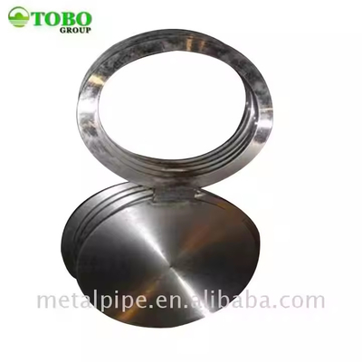 ANSI 6 Inch #150 Stainless Steel Spectacle Blind Flange Metal-Free Sample Pipe Fittings