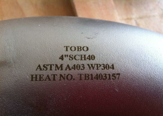 ASME B16.9 Stainless Steel 90 Degree Long Radius Elbow 304/316L Seamless Butt Weld Pipe Fitting