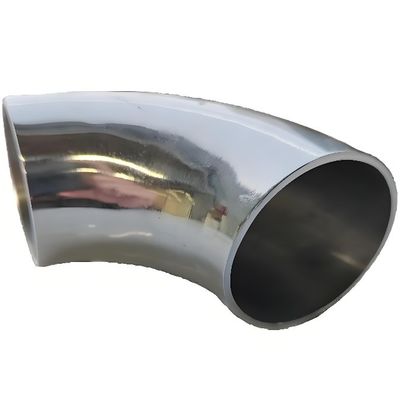 Metal China Manufacturer 304 Stainless Steel 90D Butt Weld Elbow Pipe Fitting Elbow for Stainless Steel Handrail Fitting