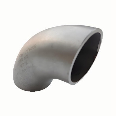 Titanium Alloy ASTM B363 WPT2 ASME B36.19 LR/SR 2inch Sch10s 90 Degree Elbow Pipe Fittings