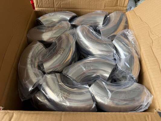 Stainless Steel 316L Butt Weld 90 Elbow Sch40S ASME B16.9 Class 150 Pipe Fitting